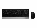 MEDIARAN ge MROS105 - Tastatur-und-Maus-Set - kabellos - 2.4 GHz