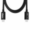 Bild 1 CalDigit Thunderbolt 4 / USB4 Passiv Kabel  (0.8m, 6.56 ft) 5A 100W 40Gb/s, Schwarz