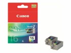 Canon Tintenpatrone BCI-16 color 2er Pack