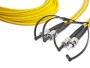 Lightwin LWL-Patchkabel ST-ST, Singlemode, Duplex, 2m