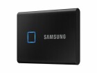 Samsung Externe SSD - Portable T7 Touch, 2000 GB, Schwarz