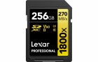 Lexar SDXC-Karte Professional 1800x Gold Series 256 GB