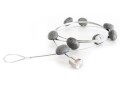 Trendform Fotoleine mit Magneten STONE Silber, 1 Stück