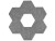 Image 4 Plotony Wandfliesen Hexagon 44 x 50.5 cm Grau, 6