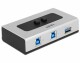 DeLock Switchbox USB3.0, 2 Port, Anzahl Eingänge: 2 ×
