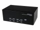 StarTech.com - 4 Port Triple Monitor DVI USB KVM Switch with Audio & USB 2.0 Hub