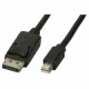 M-CAB MDP TO DP 1.2 CABLE 1M BLACK M/M 4K