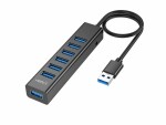 onit USB-A-Hub 7-in-1, Stromversorgung: USB, 5 V DC, 12