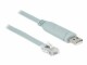 DeLock Konsolenkabel USB ? RJ45 RS-232, Cisco, 1 m