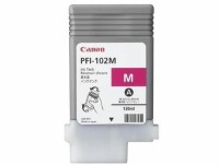 Canon Tintenpatrone magenta PFI-102M iPF 700 130ml, Kein