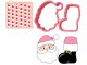 Cut my Cookies Ausstecher Weihnachtsserie Santa und Folie, Detailfarbe