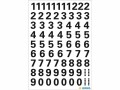 Herma Stickers Zahlensticker Zahlen - 9, 10, 1 Blatt, Motiv: Zahlen