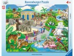 Ravensburger Puzzle Besuch im Zoo, Motiv: Tiere, Altersempfehlung ab