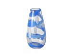 Boltze Vase Ascos 28.5 cm, Blau/Weiss, Höhe: 28.5 cm