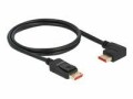 DeLock Kabel Links gewinkelt DisplayPort - DisplayPort, 1 m