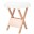 Bild 1 vidaXL Massage-Klapphocker 12 cm dicker Sitz & 2 Nackenrollen Weiß