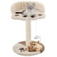 vidaXL Katzen-Kratzbaum Sisal 40 cm Beige und Braun