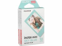 FUJIFILM Sofortbildfilm Instax Mini 10 Blatt Blau