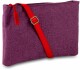 ROOST     Handtasche           16x24x1mm - 497628    elegant violet/vivid red