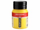 Amsterdam Acrylfarbe Standard Series Azogelb H halbdeckend, 500 ml