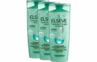 L'Oréal Elsève Elsève Tonerde Klärendes Pflegeshampo Kit, 3 x 250 ml