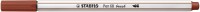 STABILO Fasermaler Pen 68 Brush 568/75 sienna, Kein