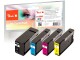 Peach Tinte Canon PGI-1500XL, Multi-Pack BL/C/M/Y, Druckleistung