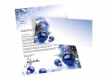 sigel Weihnachts-Motiv-Papier Blue Harmony - A4 (210 x 297