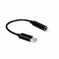 Value - Audio-Adapter - USB-C männlich zu 4-poliger