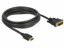 DeLock Kabel HDMI ? DVI, 3 m, bidirektional, Kabeltyp