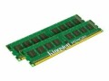 Kingston DDR3-RAM ValueRAM 1600 MHz 2x 4 GB, Arbeitsspeicher