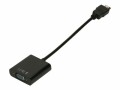 2-Power - Adapter cable - HDMI männlich bis HD-15 (VGA) weiblich