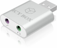 ICY Box Head- & Microphone Adapter IB-AC527 2x 3.5 mm