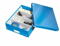 Leitz Click&Store Box 280x100x370mm 60580036 blau, Kein