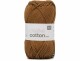 Rico Design Wolle Creative Cotton Aran 50 g, Zimt, Packungsgrösse