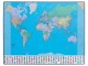Hansa Schreibunterlage GeoPad 65 x 50 cm Weltkarte, englisch