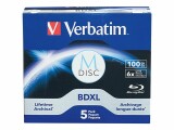Verbatim M-DISC BD-R XL 100GB/1-4x Jewelcase (5