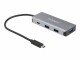 STARTECH .com HB31C3A1CB 4-Port USB-C-Hub (10 Gbit/s, 3 x