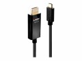 LINDY - Adapterkabel - USB-C männlich zu HDMI männlich