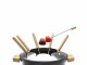 Princess Fondue-Set All-in-One Pure 10 Teile, Braun/Schwarz, Anzahl