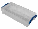 Really Useful Box Aufbewahrungsbox 0.55 Liter Transparent, Breite: 22 cm