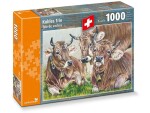 Carta.Media Puzzle Kuhles Trio, Motiv: Tiere, Altersempfehlung ab: 12