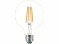 Philips Lampe E27, 4W (60W), Warmweiss, Globe, Energieeffizienzklasse