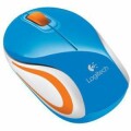 Logitech WIRELESS MINI MOUSE M187 BLUE BLUE NMS IN WRLS