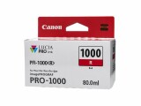 Canon Tinte PFI-1000R / 0554C001 Red, Druckleistung Seiten: 935