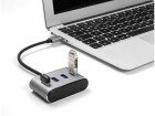 DeLock USB-Hub 4 x USB 3.0 Typ-A, Stromversorgung: USB
