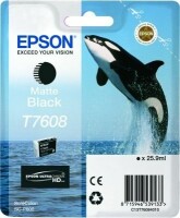 Epson Tintenpatrone matte schwarz T760840 SureColor P 600