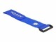 DeLock Klettkabelbinder Blau 280 mm x 38