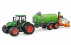 Amewi Traktor mit Güllefass, Grün 1:24, RTR, Altersempfehlung