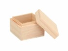 Glorex Holzartikel Box, quadratisch